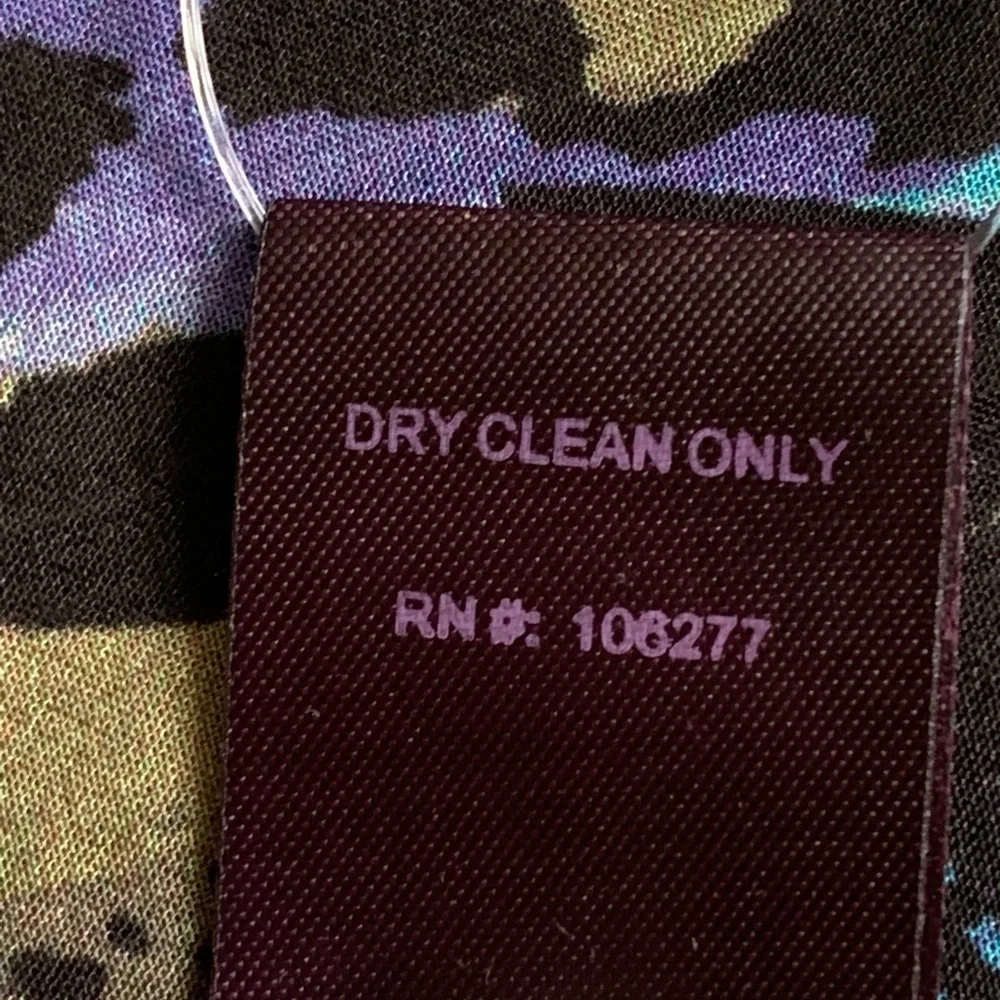 100% silk Vibrant Animal Print Scarf